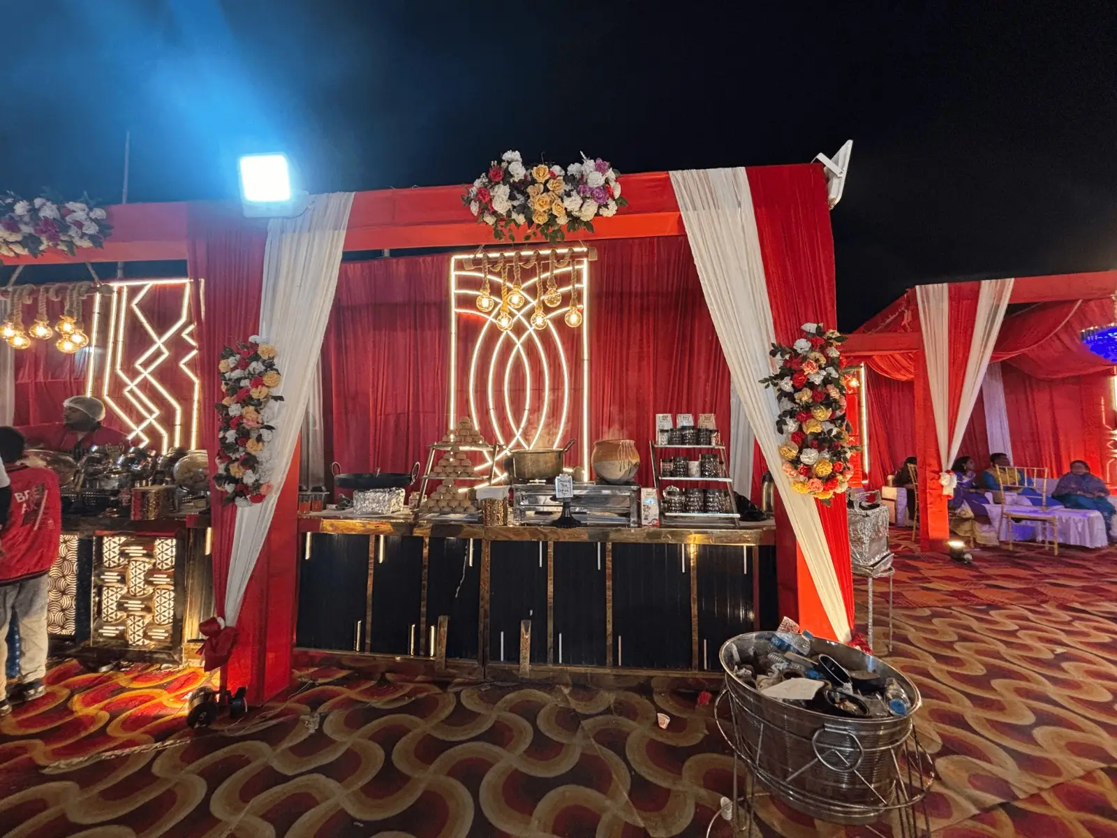 Artisan Food Pavilion Stall Setup - The Grand Reception